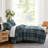 Vilano Microfibre Plaid Quilt Set-564032109-564131627