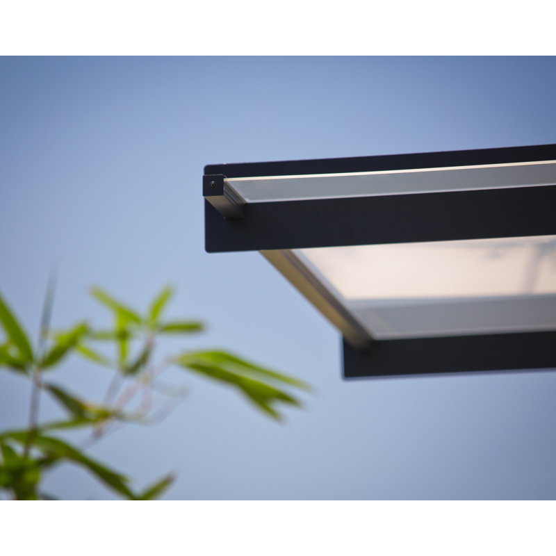 0.9m W x 4.5m D Door Canopy