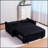 Versatile Pull-Out Sleeper Sofa with Adjustable Backrest and High-Density Foam for Comfort and Space Efficiency