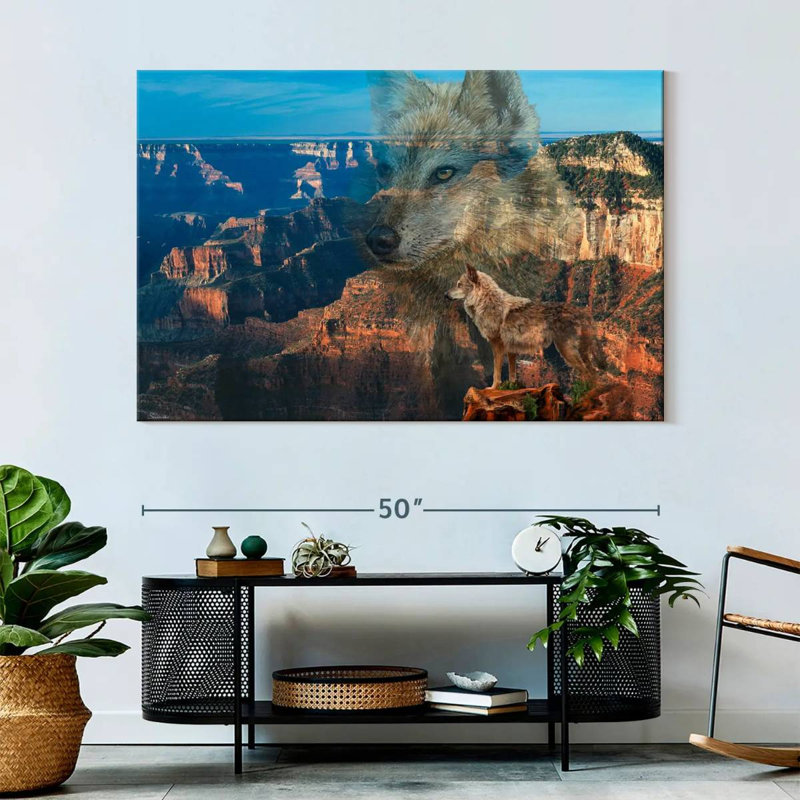 Haunted Canyon, H 34 po x l 51 po