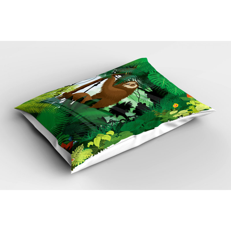 Polyester Floral Sham Set, Twin