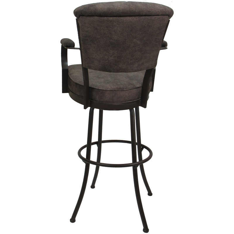 Tabouret très grand Hallah, Frêne / brun