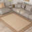 Fierce Campo Tan-Black Indoor/Outdoor Area Rug-1037072140