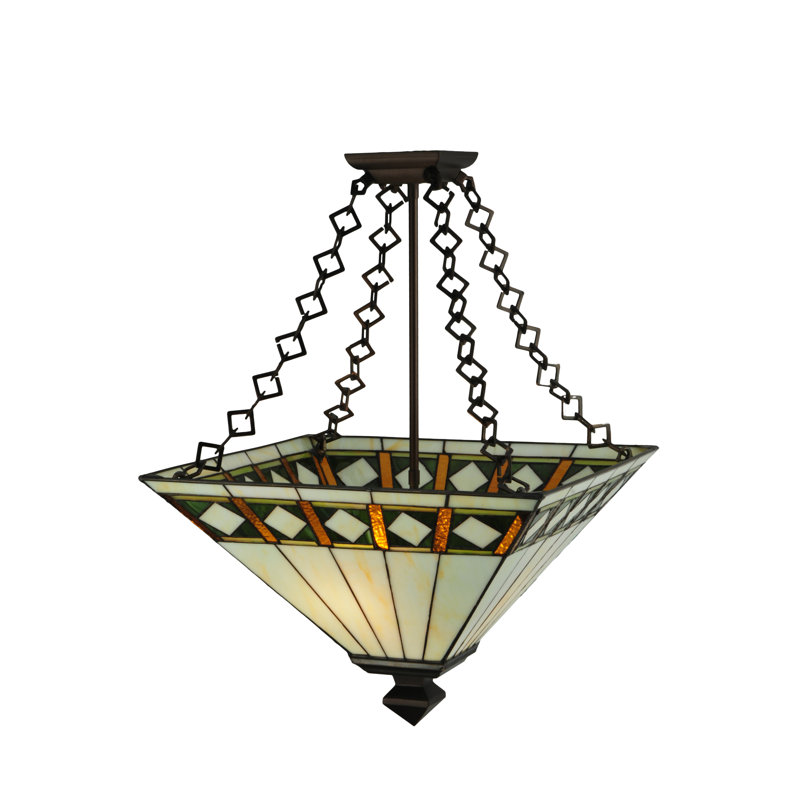 2 - Light Semi Flush Mount