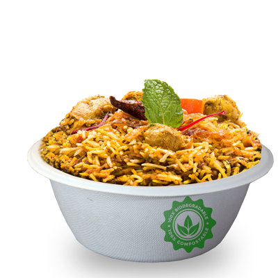 Disposable Bamboo Dining Bowl