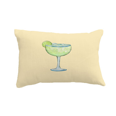 Housse et insert de coussin d'extérieur uni Margarita