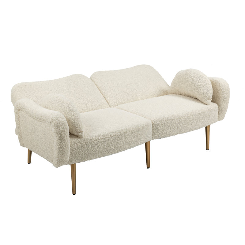 Canapé de salon Yulieryulier, Polyester blanc
