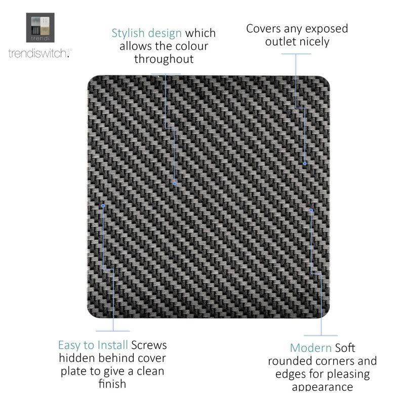 Trendi Switch Single Blanking Plate