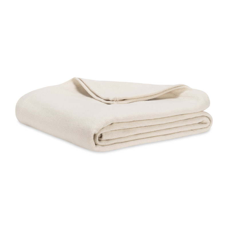Oxford Blanket, Cream, Queen