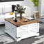 Table basse à plateau relevable carré de 31,1 po Fellsburg-2097896337