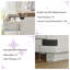 Commode 5 tiroirs H 48 po avec grand espace de rangement Farmhouse, blanc / brun-1866130636