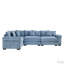 Canapé modulaire en velours côtelé 116,9 po Cloud-116743516