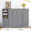 Lit escamotable peu encombrant avec rangement intégré et configuration personnalisable, pour une vie moderne-1266263220
