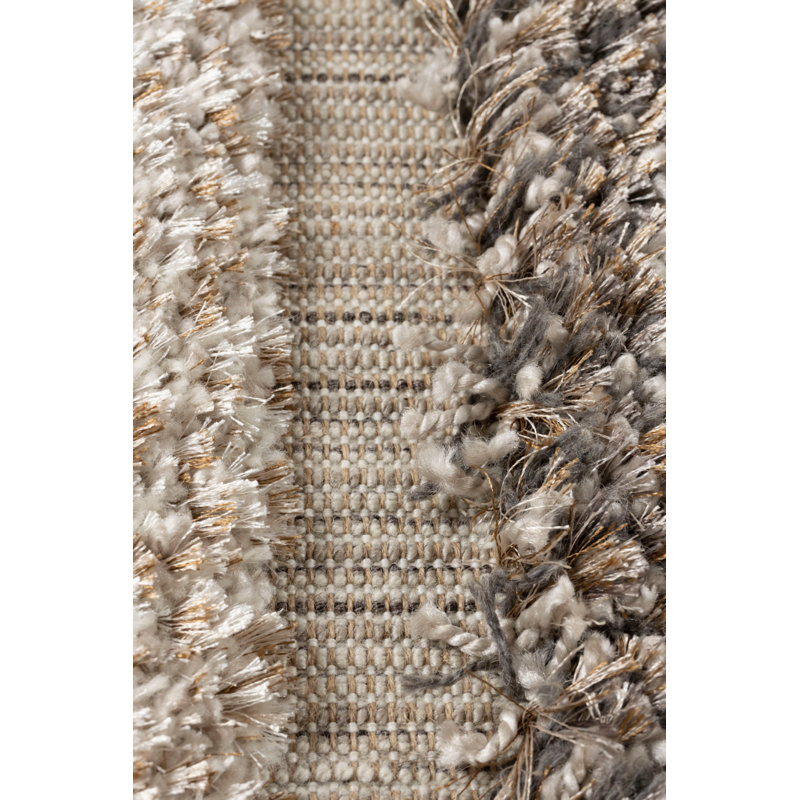 Zest Geometric Area Rug, Oval 5' x 7'5"