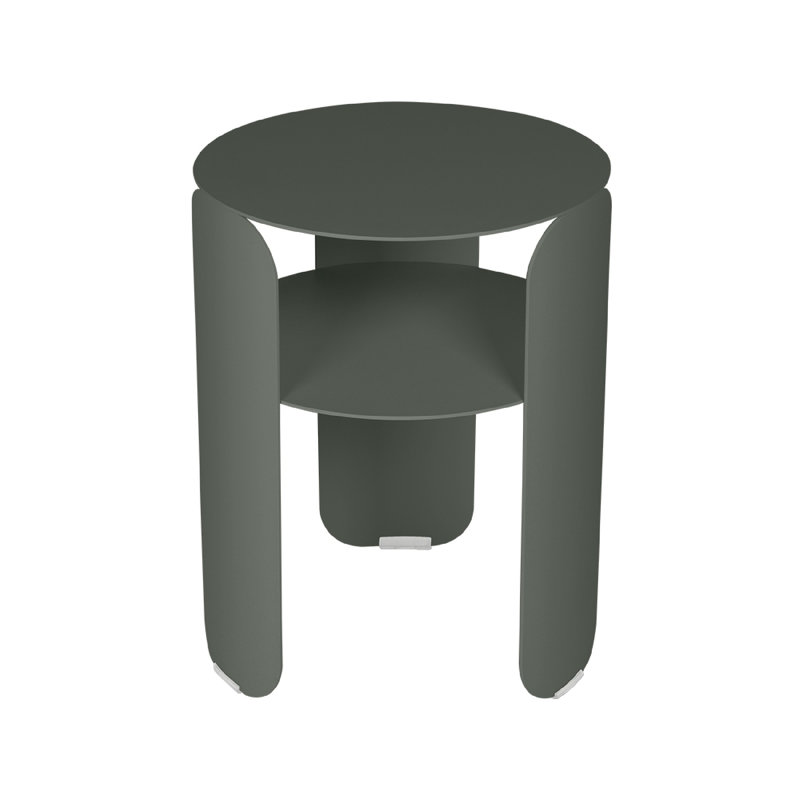 BeBop Outdoor Round Side Table, Rosemary