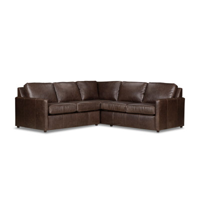 2-piece Leather Sectional