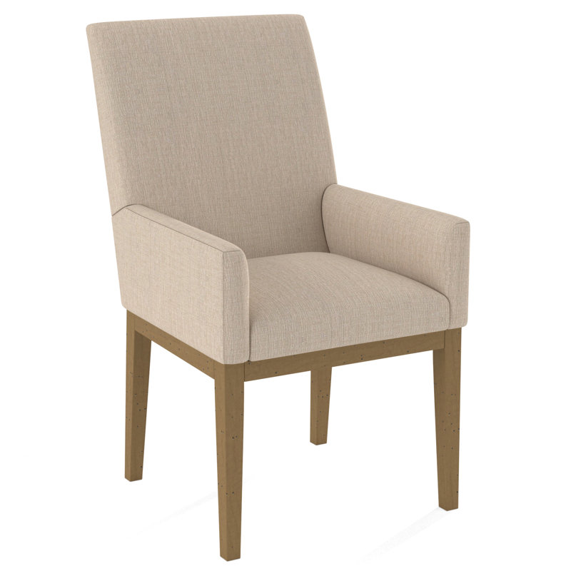 Upholstered Arm Chair, 61379-86, Pecan