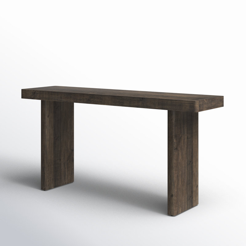 Monterey 60'' W Solid Wood Console Table, Brown