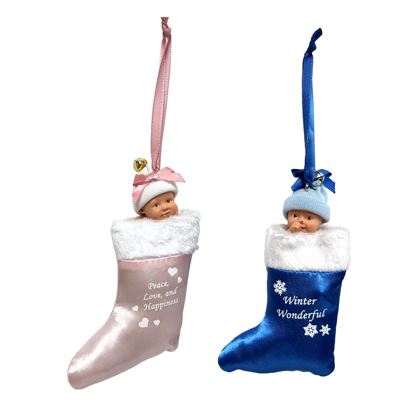 Ornements d'hiver merveilleux