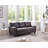 Benton 78'' Faux Leather Sofa-913594830