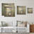 Cliffside Window View Gaze - Coastal Windows On Wood Print-290004013