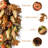 27"H Fall Pumpkin Leaf Teardrop