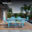 Banc d'extérieur en métal Nikoma-819552073