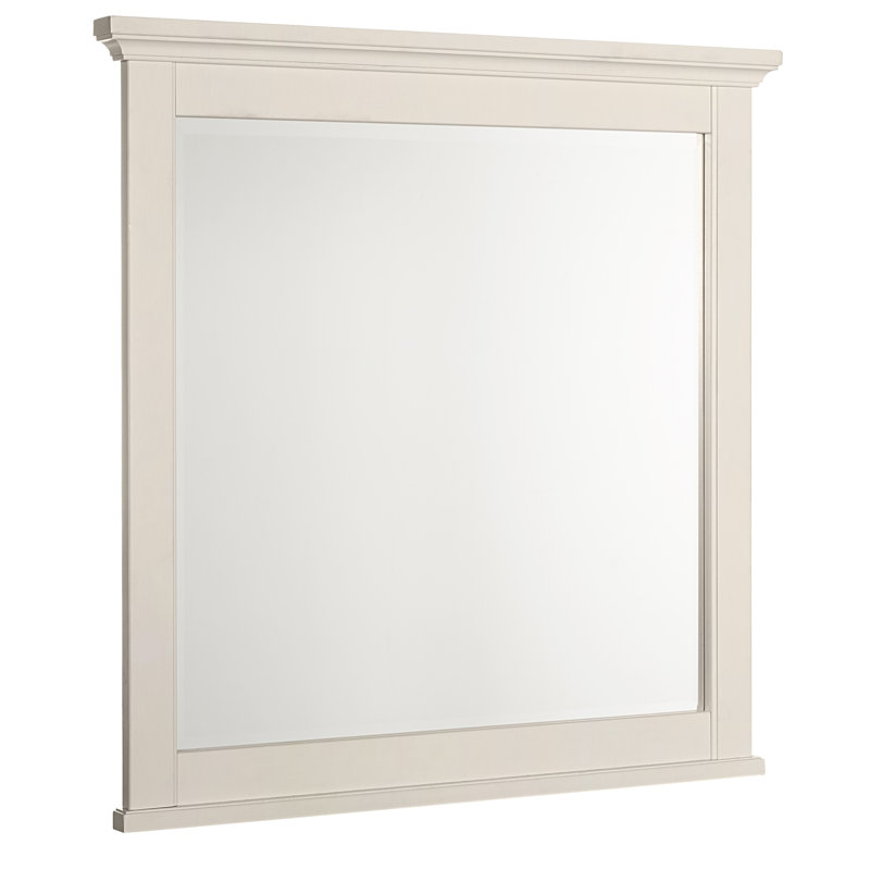 Erving Solid Wood Frame Dresser Mirror, Lattice