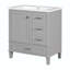 Ensemble de meuble-lavabo simple 30 po avec plateau en résine Deonni-1088588829
