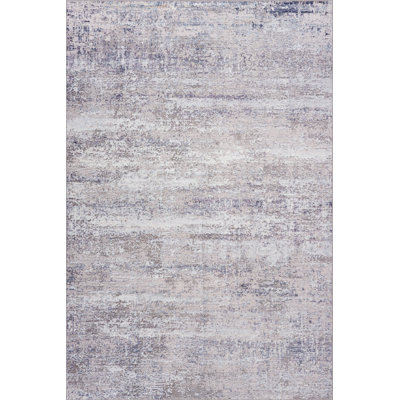 Azurielle Abstract Washable Rug