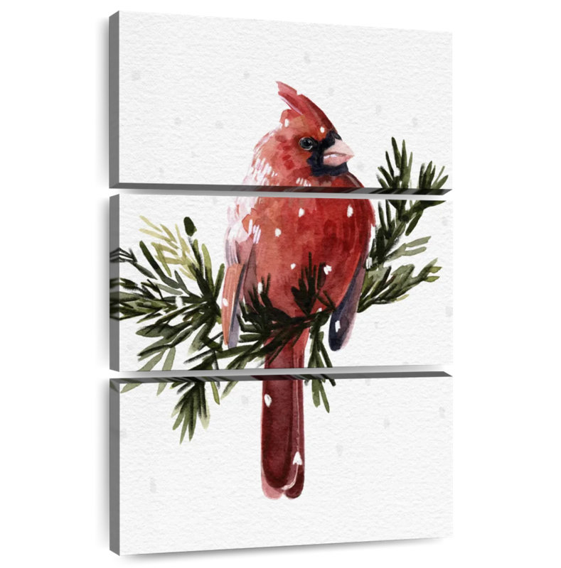 Brampt cardinal avec neige I