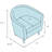 Linderman Upholstered Barrel Chair-31168829
