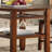 Cherry Finish Counter Height Table