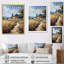 Farmhouse Impressionist Fields II - Landscape & Nature Canvas Wall Art-FDP71078-684875328-684875334