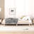Modern Floating Platform Bed Frame-62335162-62335163