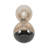 Glass Amber Hourglass, Elegant Decorative Objects-1354049826