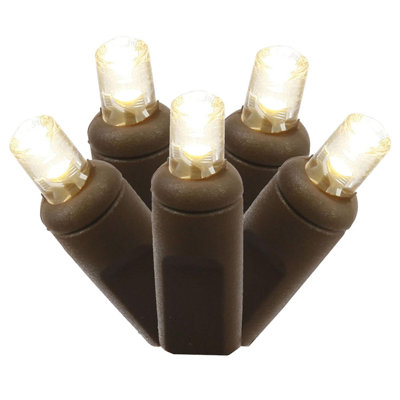 50 LED Commercial Grade Wide Angle Christmas Lights