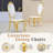 70"Faux Marble Dining Table,Rectangular Kitchen Table With Diamond-Shape Stainless Steel Legs For Kitchen, Living Room-257640909-257640908-257640907