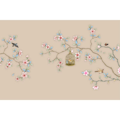 Autocollants muraux à peler et coller de style chinois 1 pour Idea4Wall