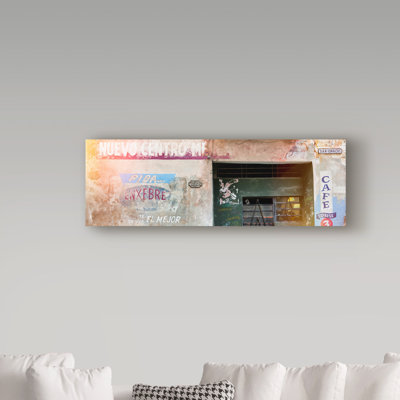 «Cosey Cuban Street Publicité 1», reproduction d'impression sur toile