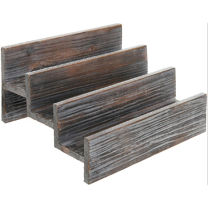 Freestanding Wood Spice Rack