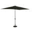 Parasol de marché rectangulaire éclairé 6 pi 6 po x 10 pi Lochala-2084984843
