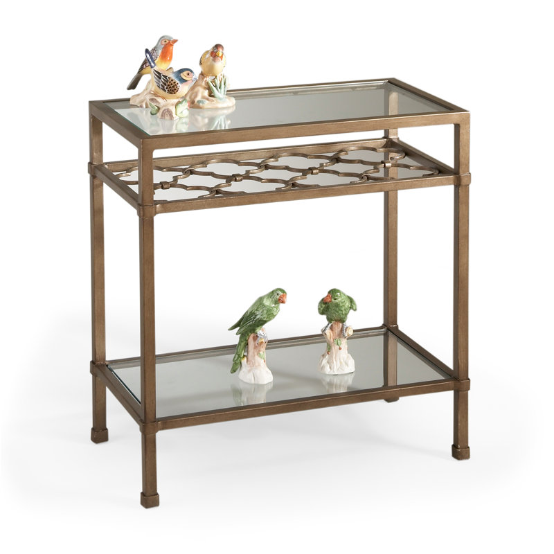 Glass End Table