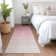 Premium Machine Washable Prisco Pink Rug