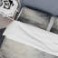 Minimalisme gris Lunar Surface 4 - Ensemble de housse de couette Tachisme-101242063