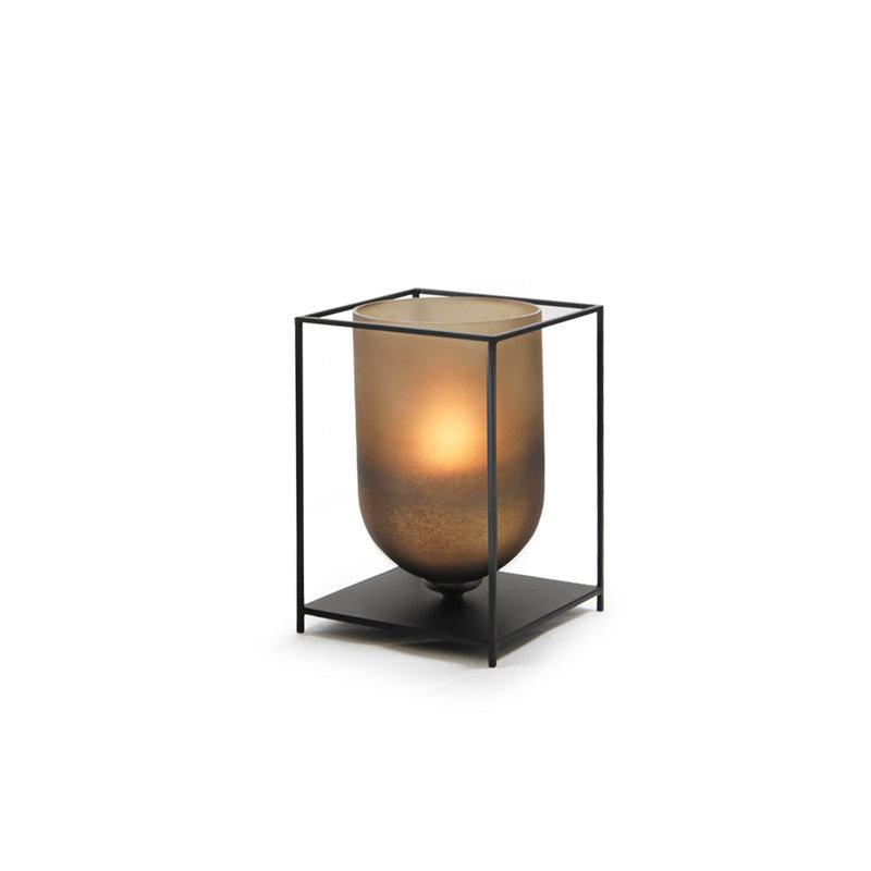 Floating Candle Holder Vase, 14" H x 9.5" W x 9.5" D