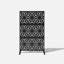 Screen Series Black Plastic Quadra Pattern Screen Set