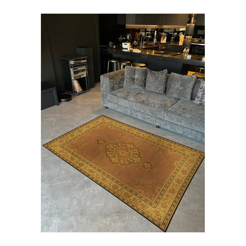 Tapis tissé crème Mosso, 2'4" x 3'11"