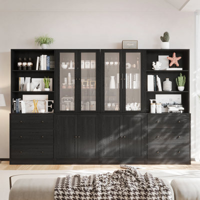Reshelle Book Cabinet Storage Bookcase