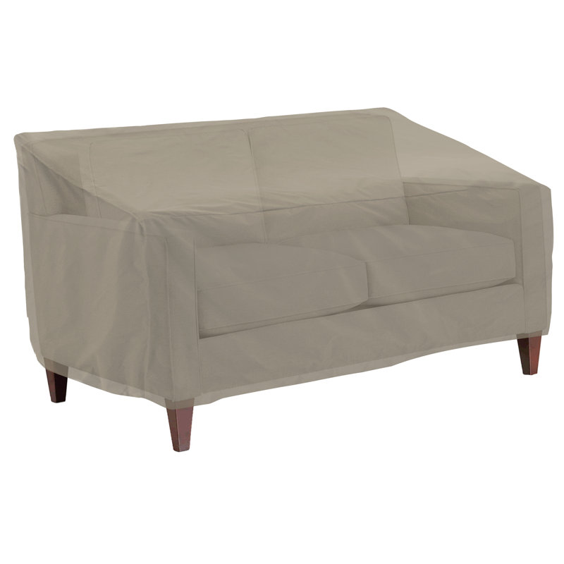 Housse de banc d'extérieur robuste et imperméable multi-usage, housse de banc profond 3 places Patio Lounge, Beige